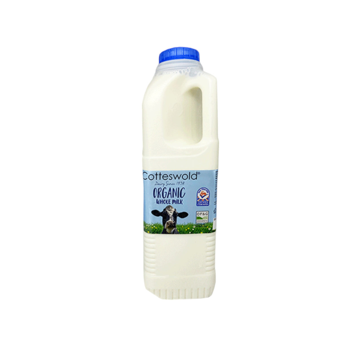 Cotteswold Dairy - Organic Whole Milk 1ltr