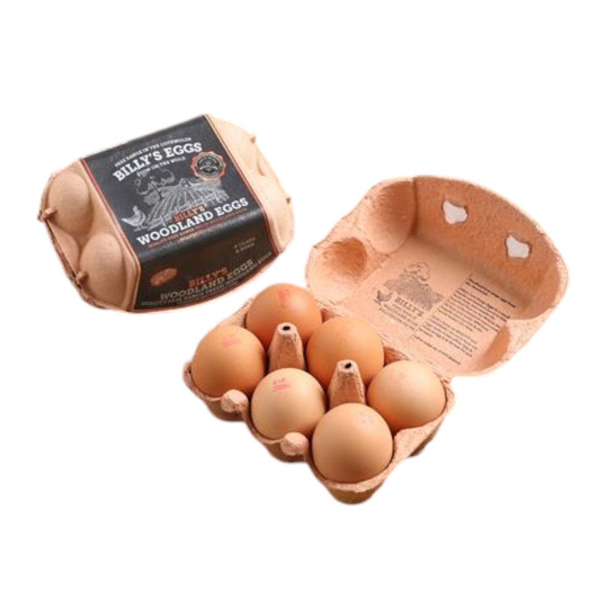 Billys - Woodland Eggs (Mixed) x6