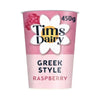 Tims Dairy - Greek Style Raspberry Yogurt 450g