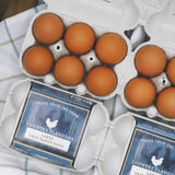 Country Flavours - Free Range Eggs (Large) 1/2 Dozen