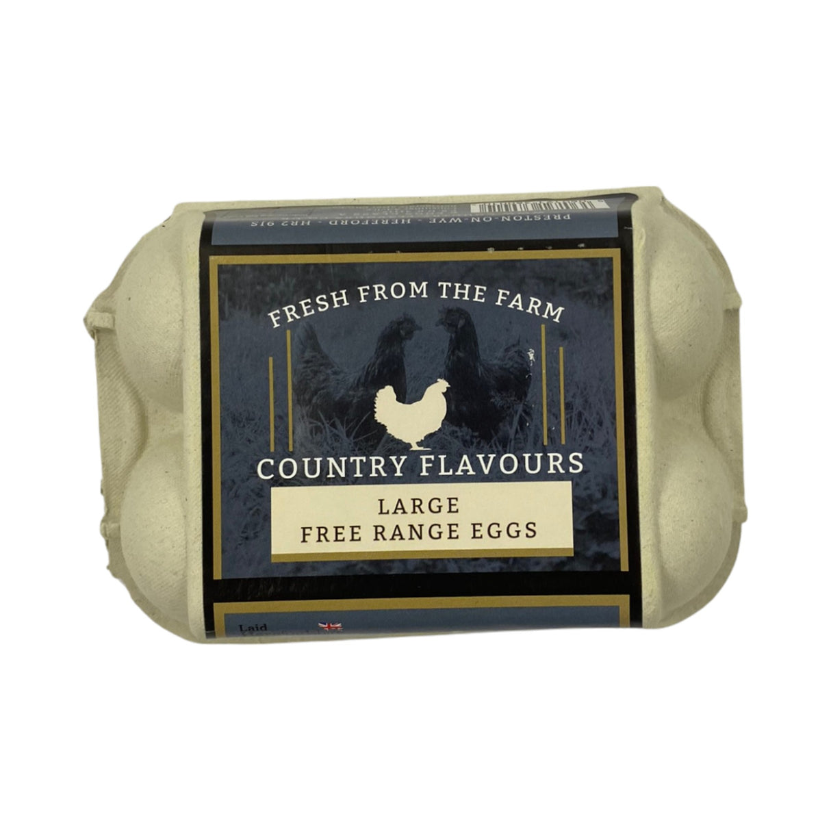 Country Flavours - Free Range Eggs (Large) 1/2 Dozen
