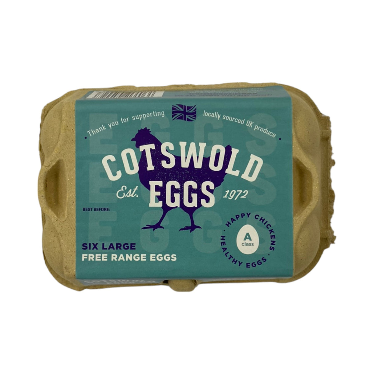 Cotswold Eggs - Large Eggs (PP x 6)