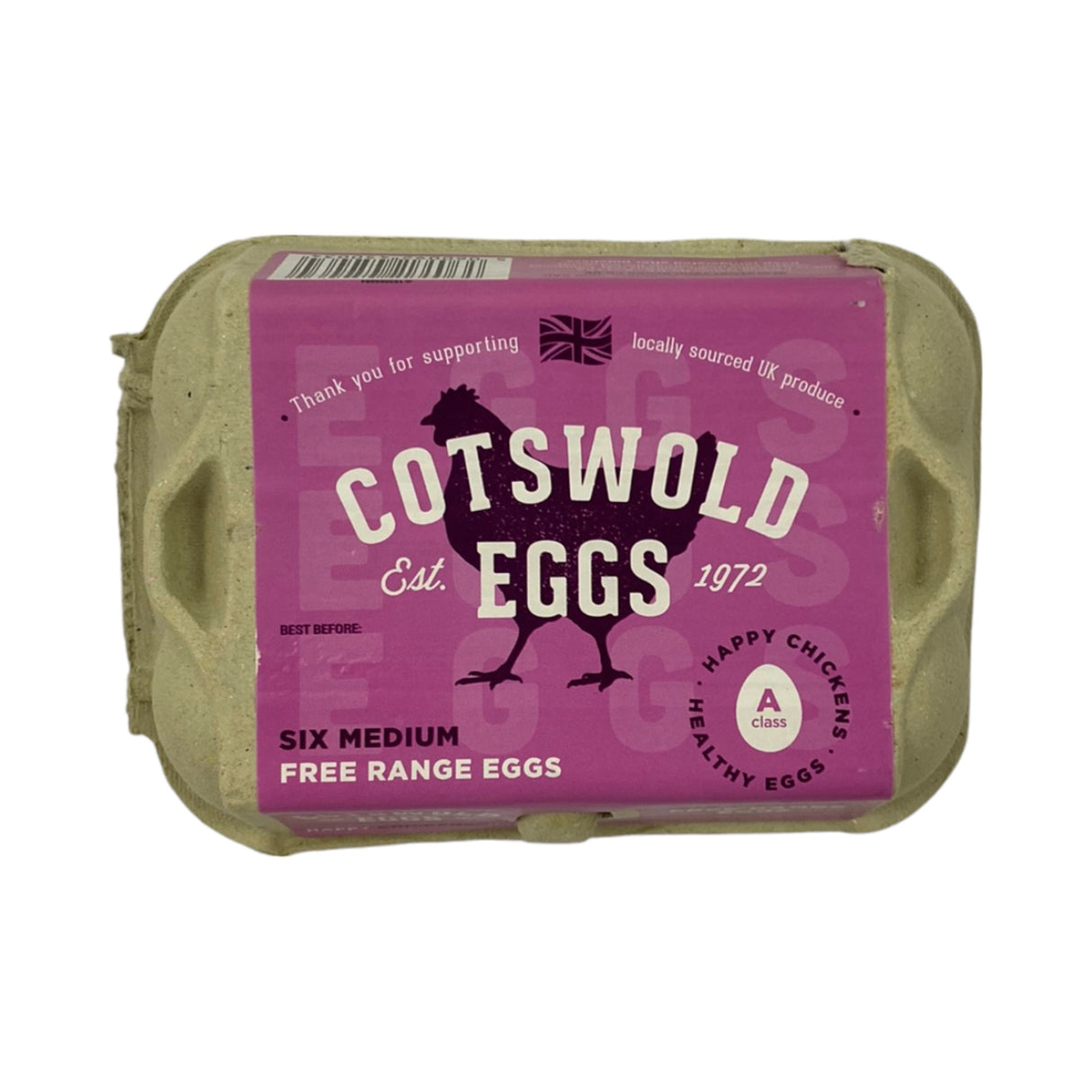 Cotswold Eggs - Medium Eggs (PP x 6)