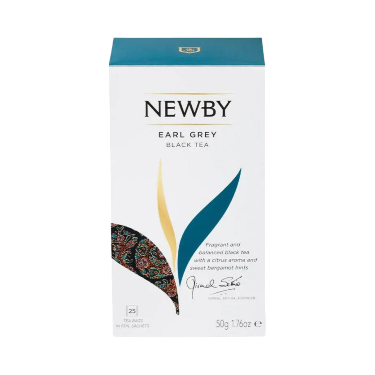 Newby Teas - EARL GREY Teabags 25 Count