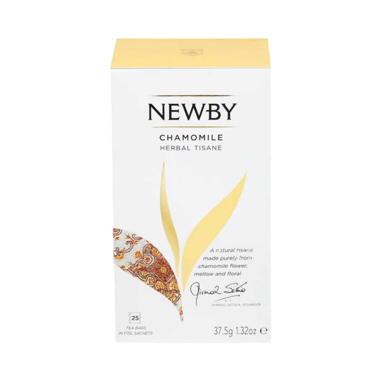 Newby Teas - CHAMOMILE Teabags 25 Count