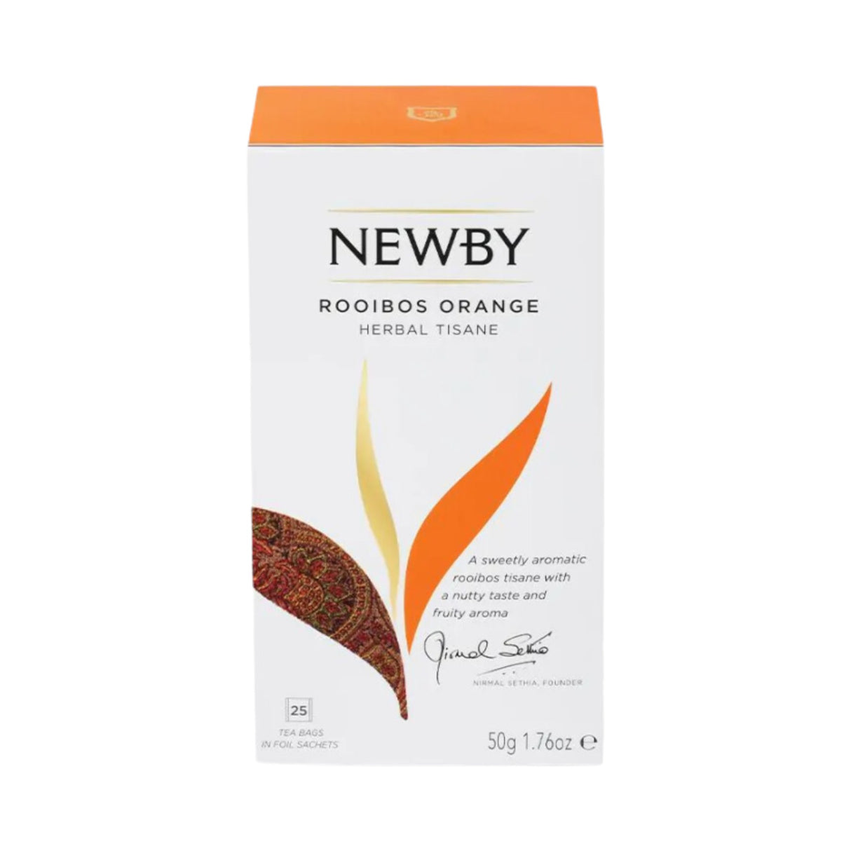 Newby Teas - ROOIBOS ORANGE Teabags 25 Count