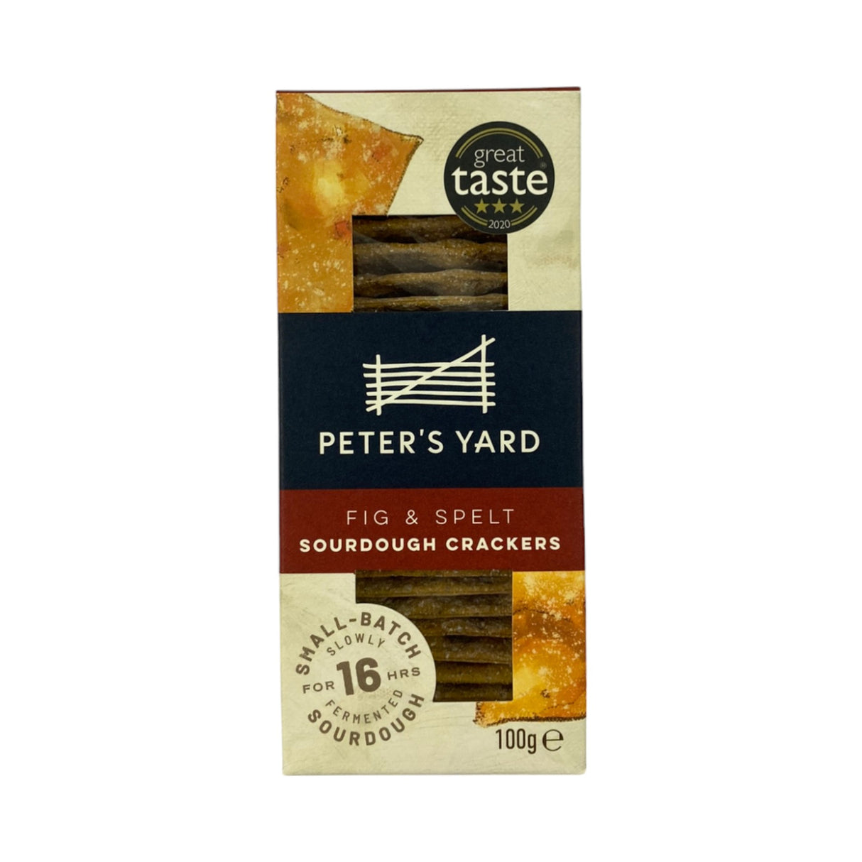Peters Yard - Fig & Spelt Sourdough Crackers 100g