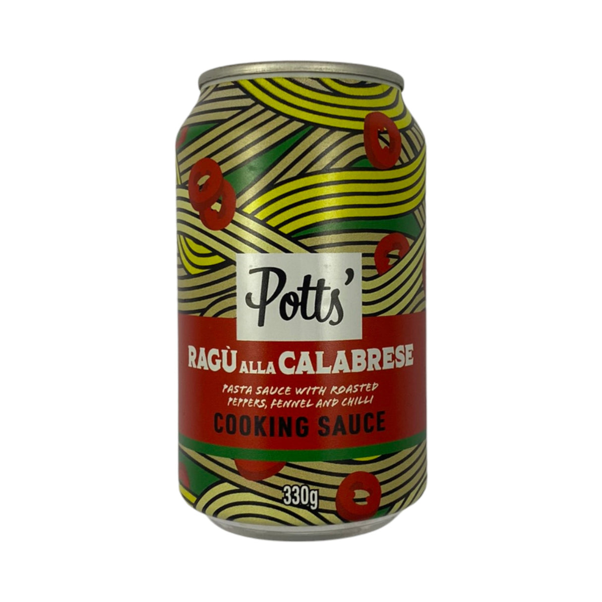 Potts - Ragu alla Calabrese Pasta Cooking Sauce Can 330g