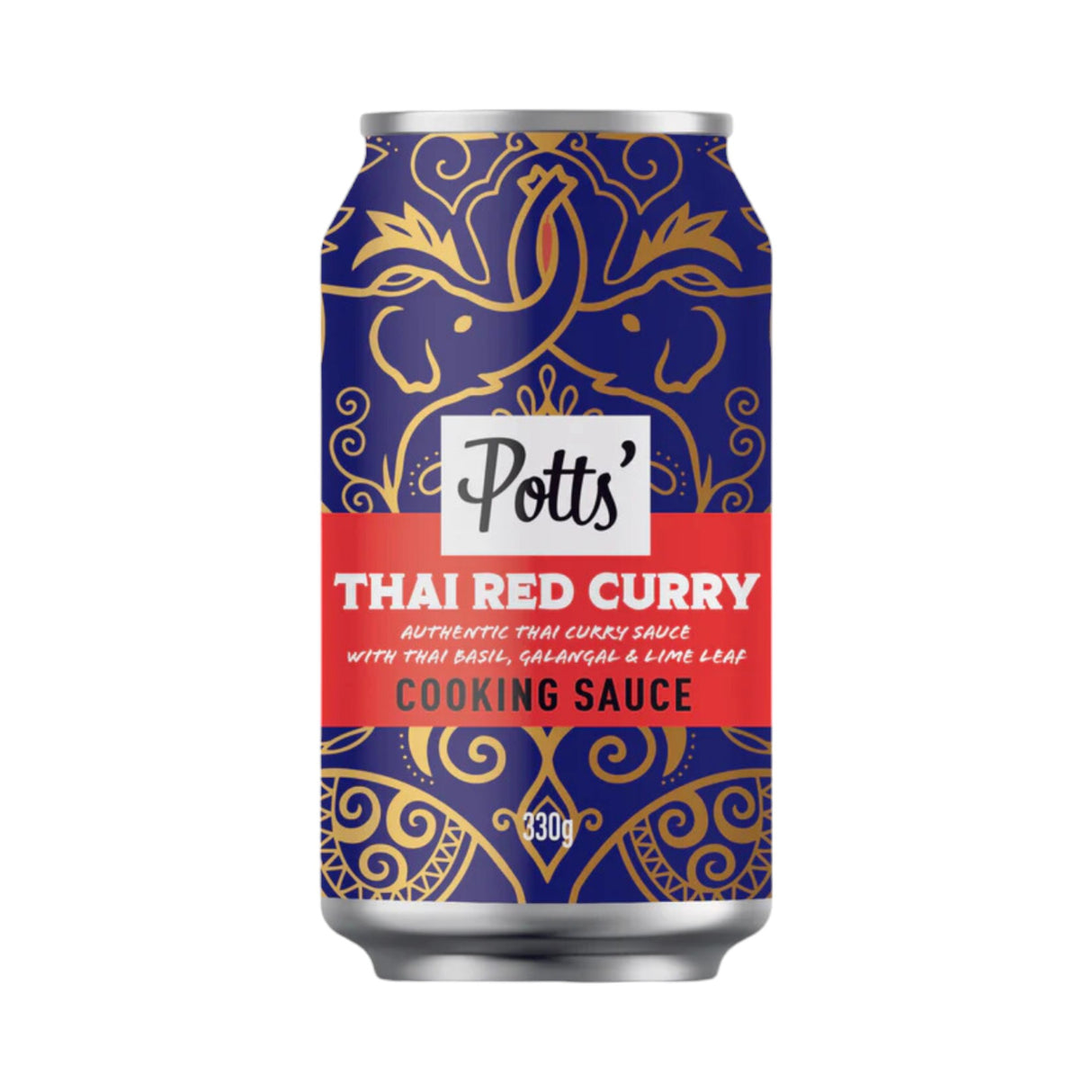 Potts - Thai Red Curry Cooking Sauce Can 330g