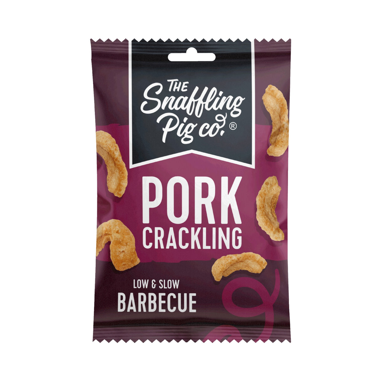 The Snaffling Pig Co - Low & Slow BBQ Pork Crackling 40g