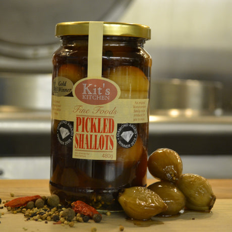 Kits Kitchen - Pickled Shallots 480g