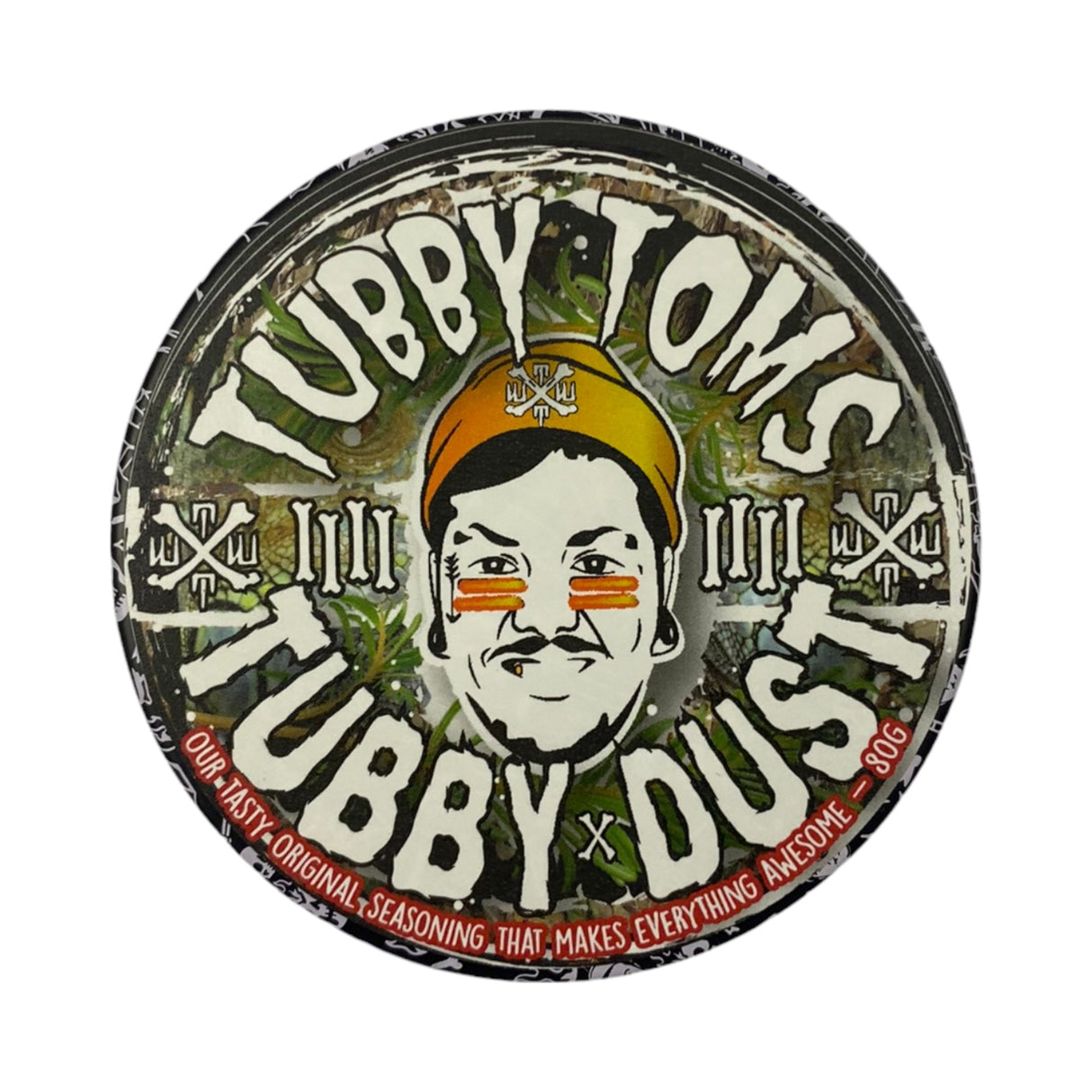 Tubby Toms - Tubby Dust - All Purpose Spice Tin 60g