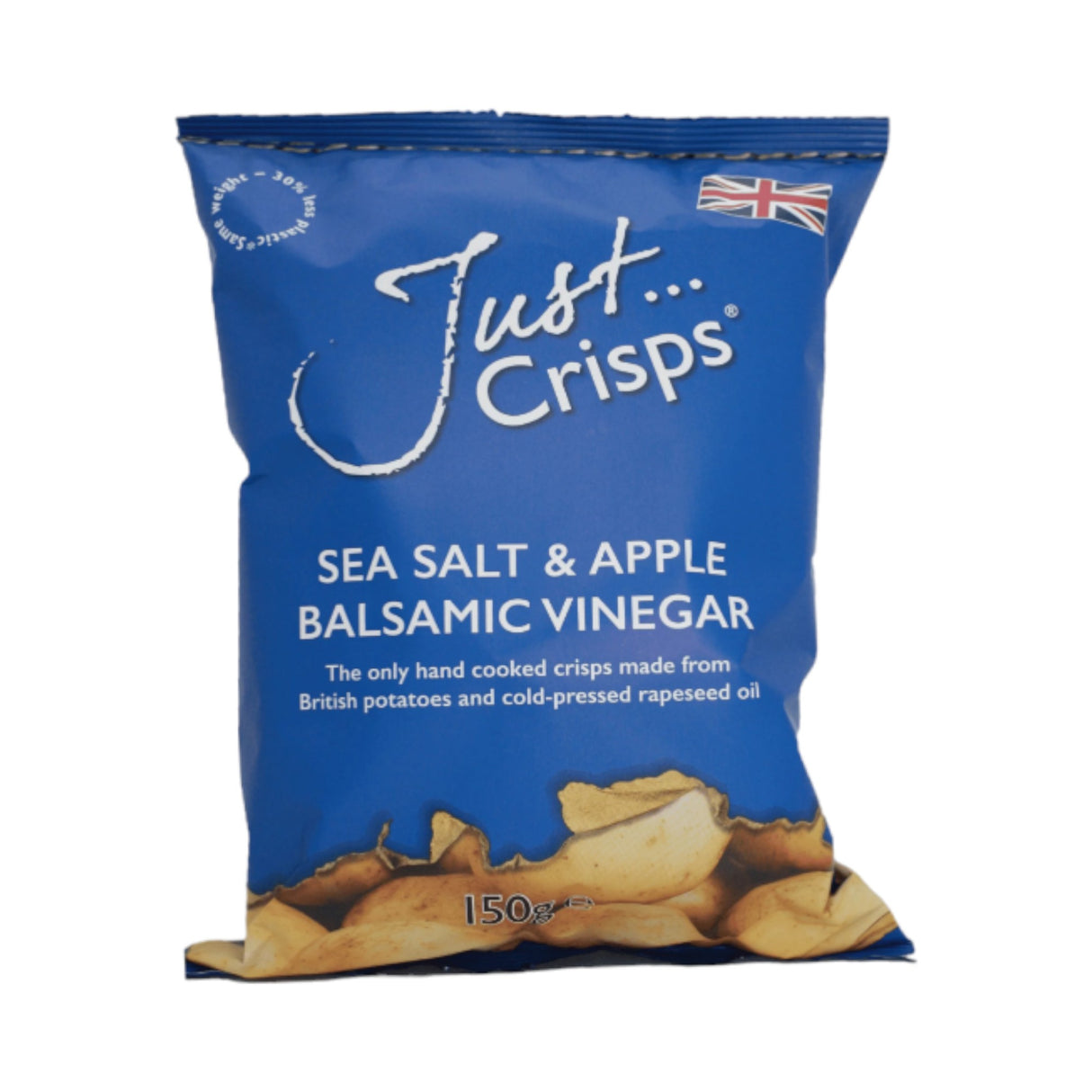 Just Crisps - Sea Salt & Apple Balsamic Vinegar Crisps 150g