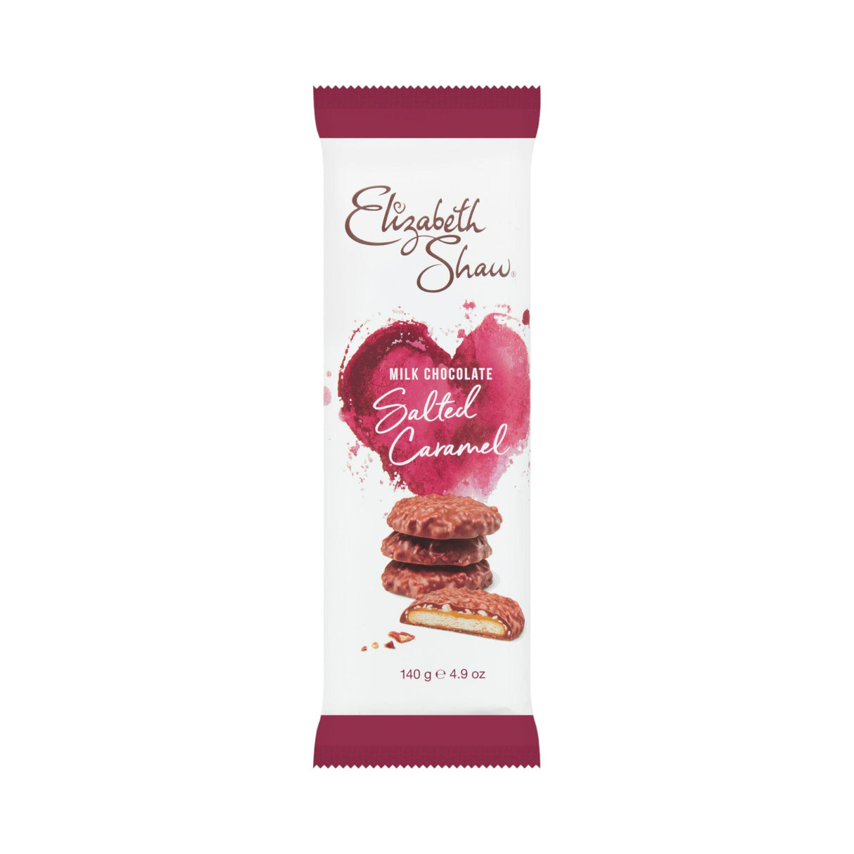 Elizabeth Shaw - Milk Chocolate Salted Caramel Biscuits 15g