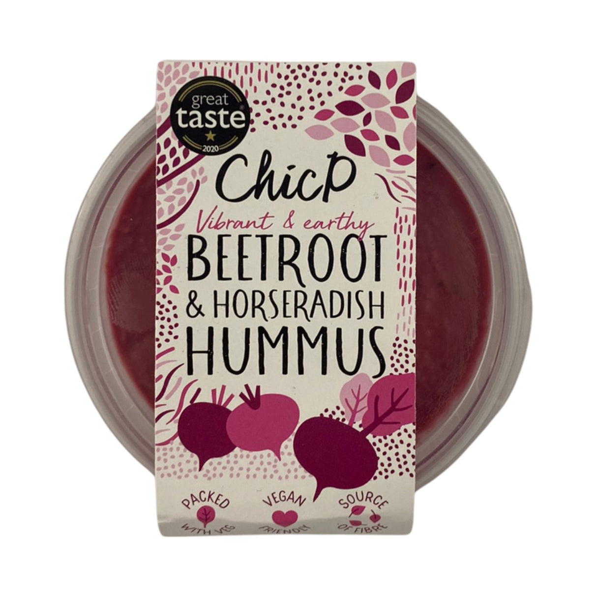 ChicP - Beetroot & Horseradish Hummus 150g