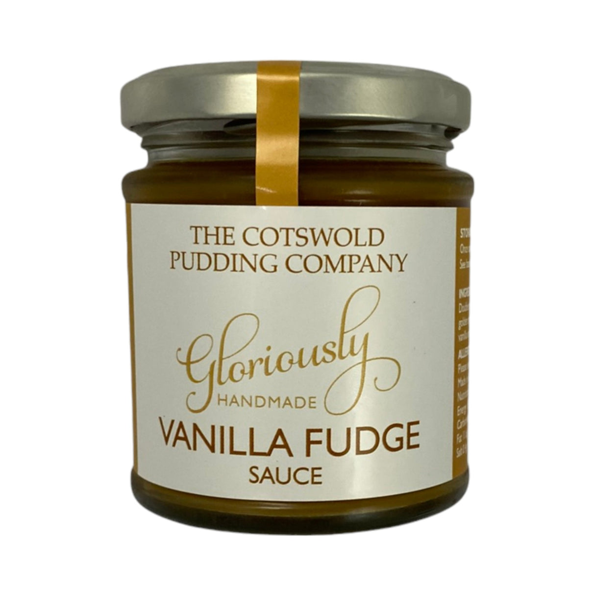 Cotswold Pudding Co. - Vanilla Fudge Sauce 185g