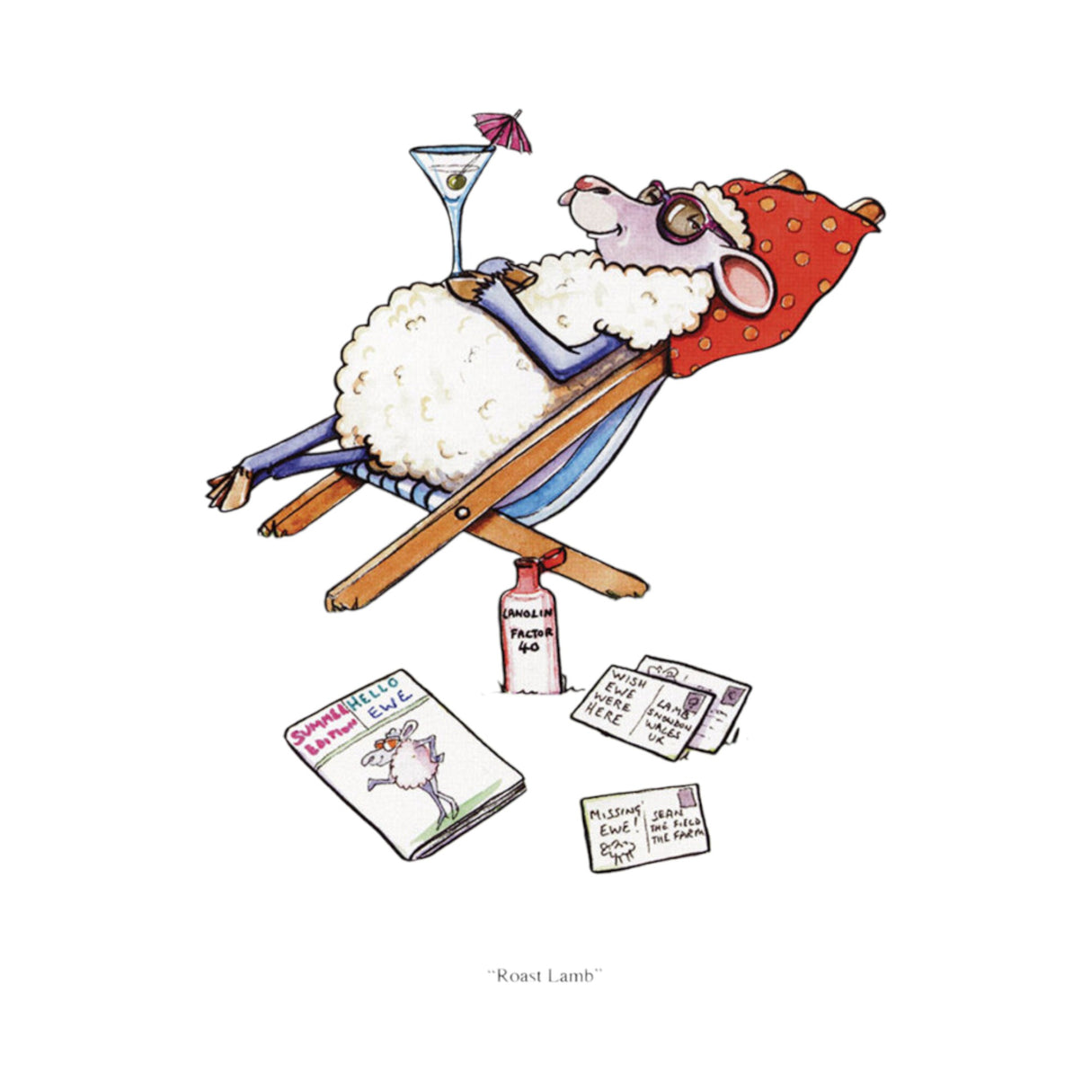 CSP Greetings Cards - Roast Lamb