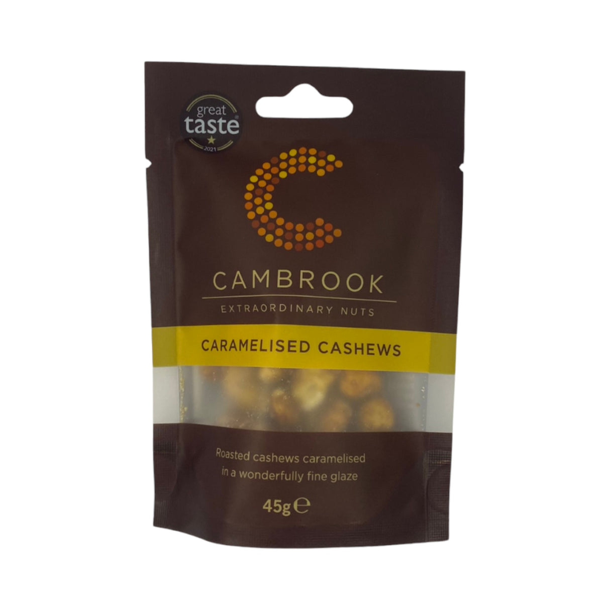 Cambrook - Caramelised Cashews 45g