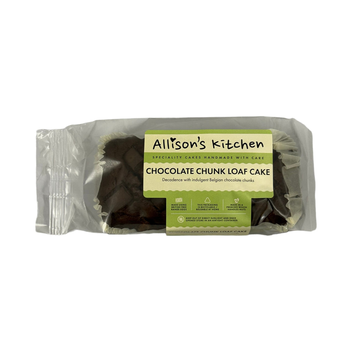 Allison's Kitchen Chocolate Chunk Loaf Cake
