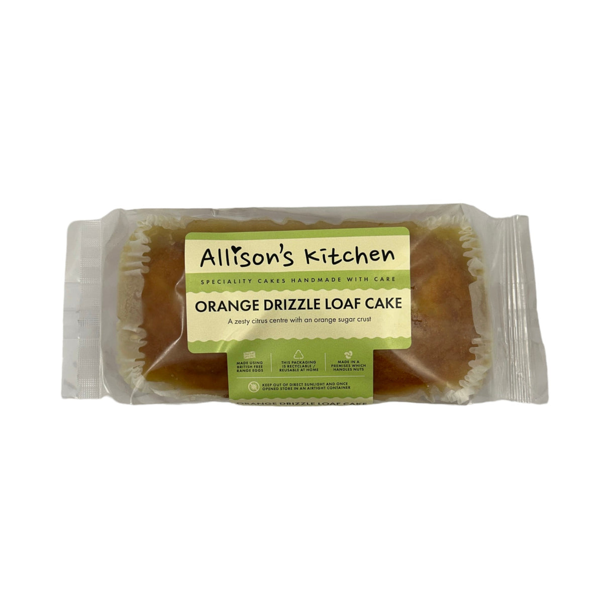 Allison's Kitchen Orange Drizzle Loaf Cake