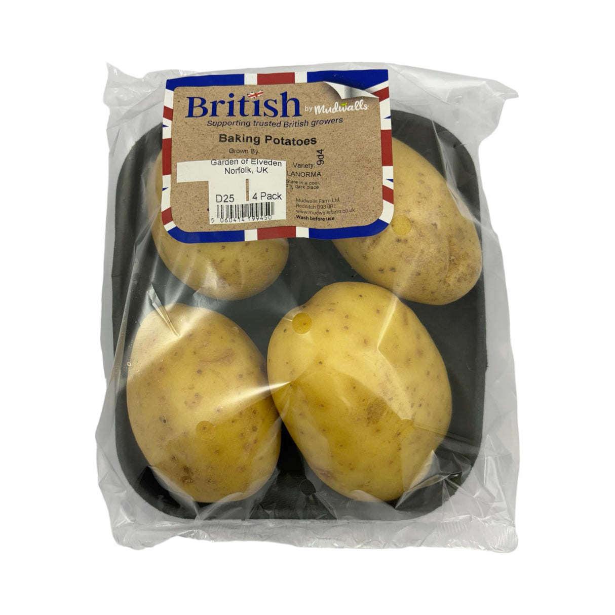 Potatoes - Bakers x 4