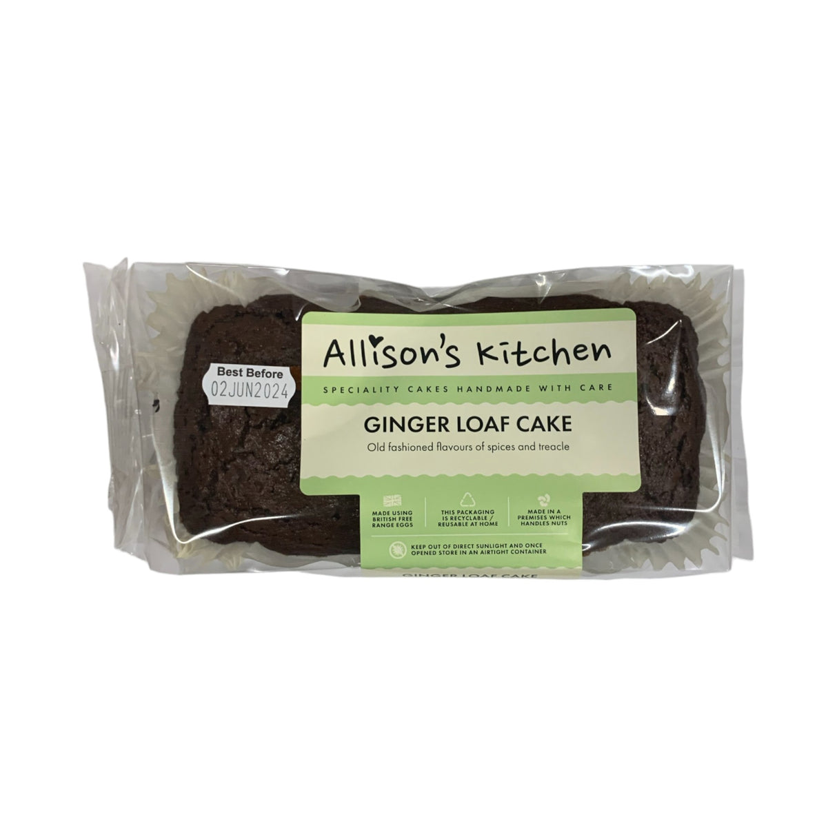 Allison's Kitchen Deluxe Ginger Loaf Cake