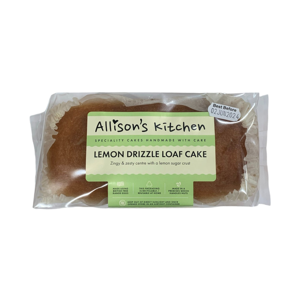 Allison's Kitchen Lemon Drizzle Loaf Cake
