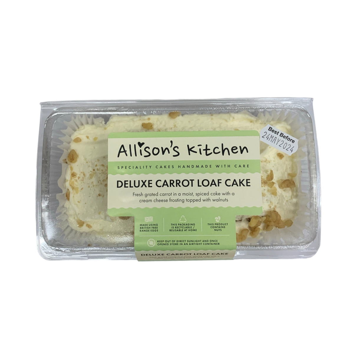 Allison's Kitchen Deluxe Carrot Loaf Cake