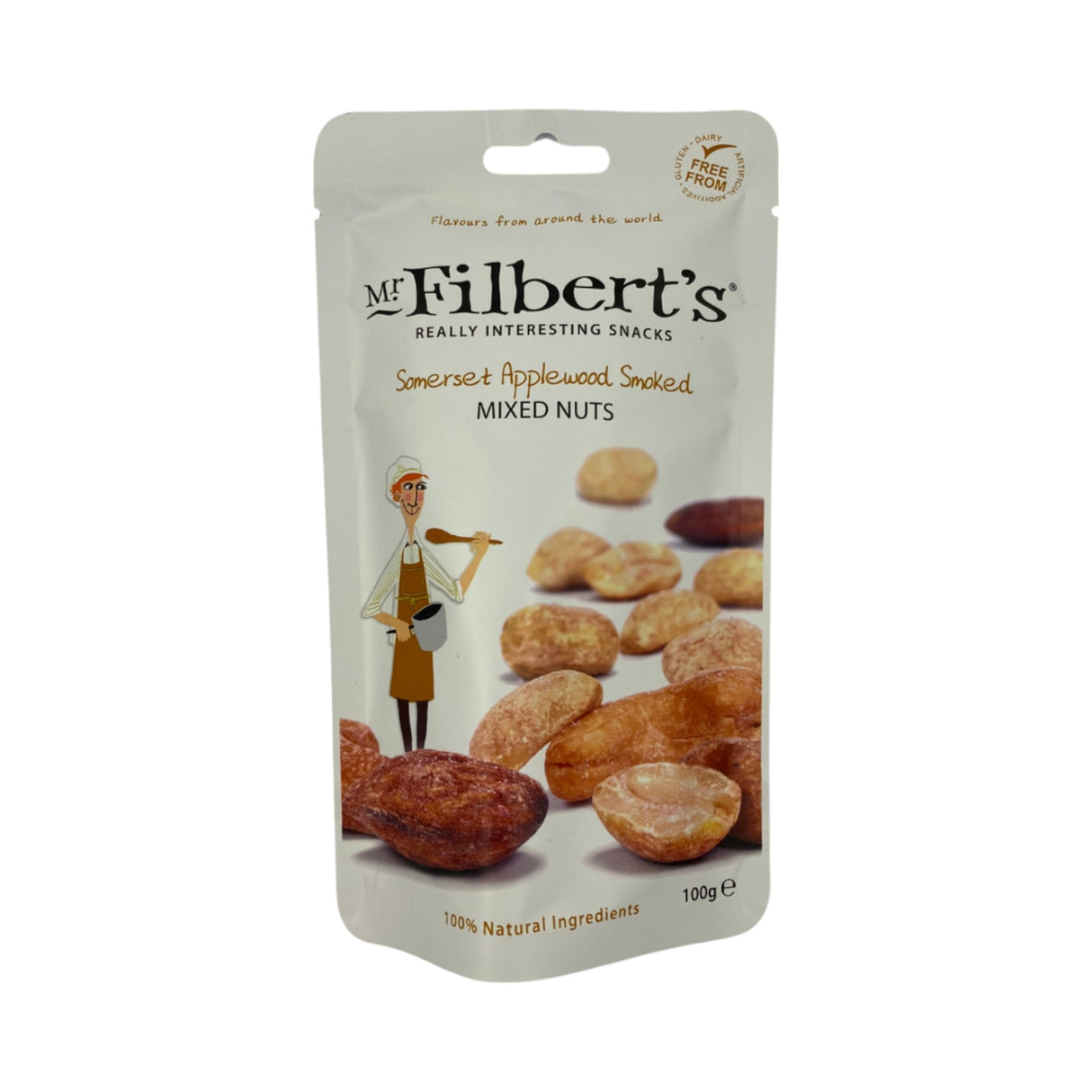 Mr Filberts - Somerset Applewood Smoked Mixed Nuts 100g