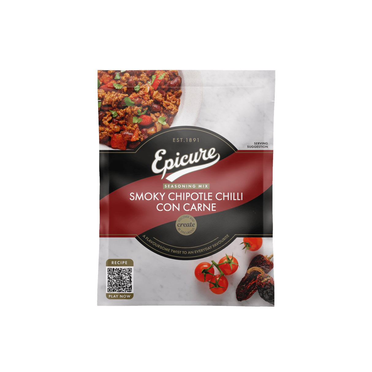 Epicure - Smoky Chipotle Chilli Con Carne 30G